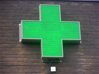 Croix de pharmacie
