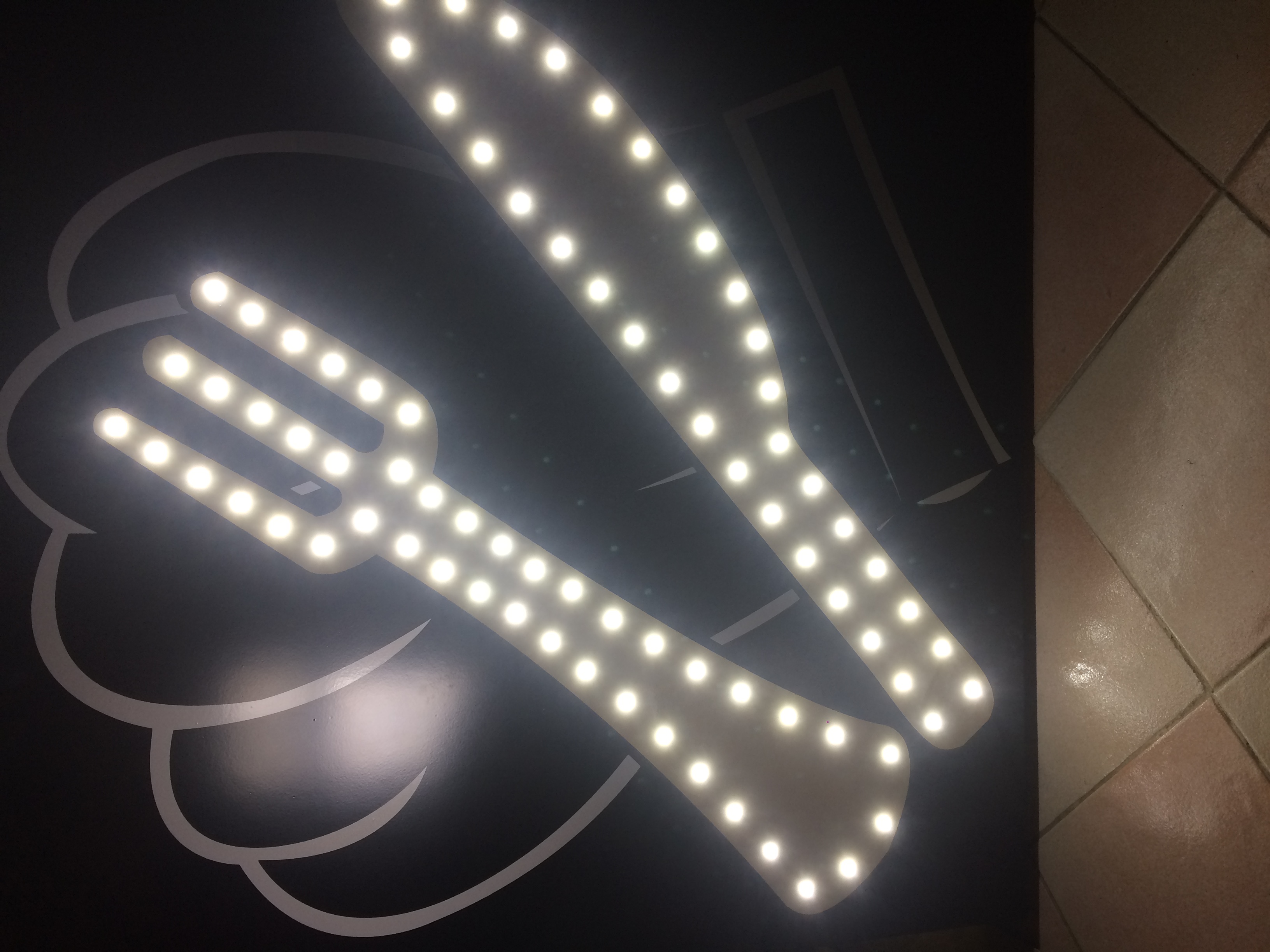 Enseigne LED